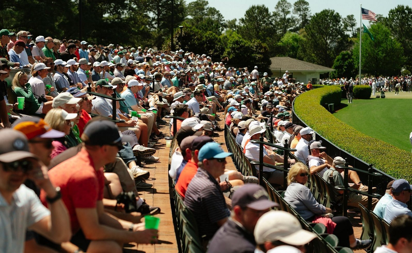 What isn't allowed at the Masters?